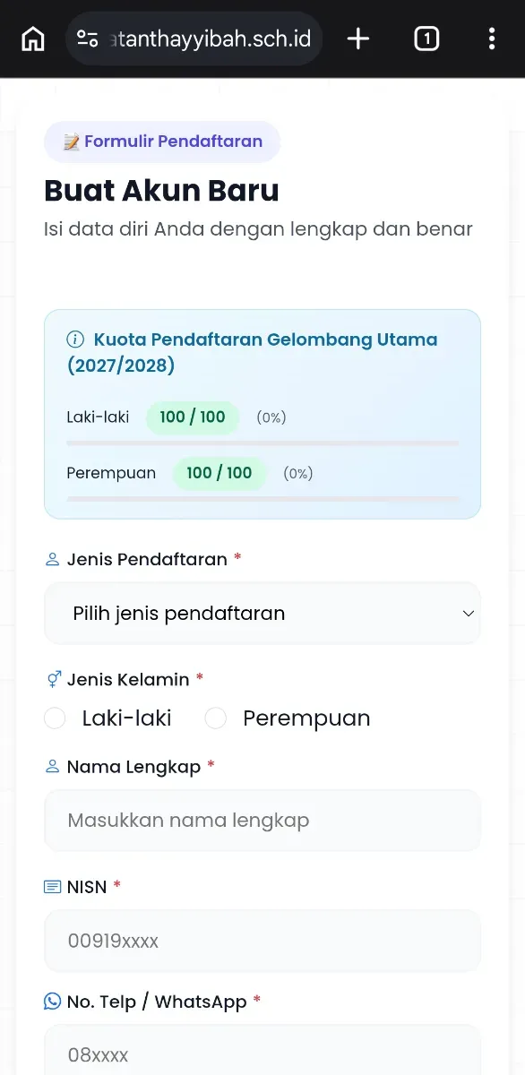 Isi Formulir